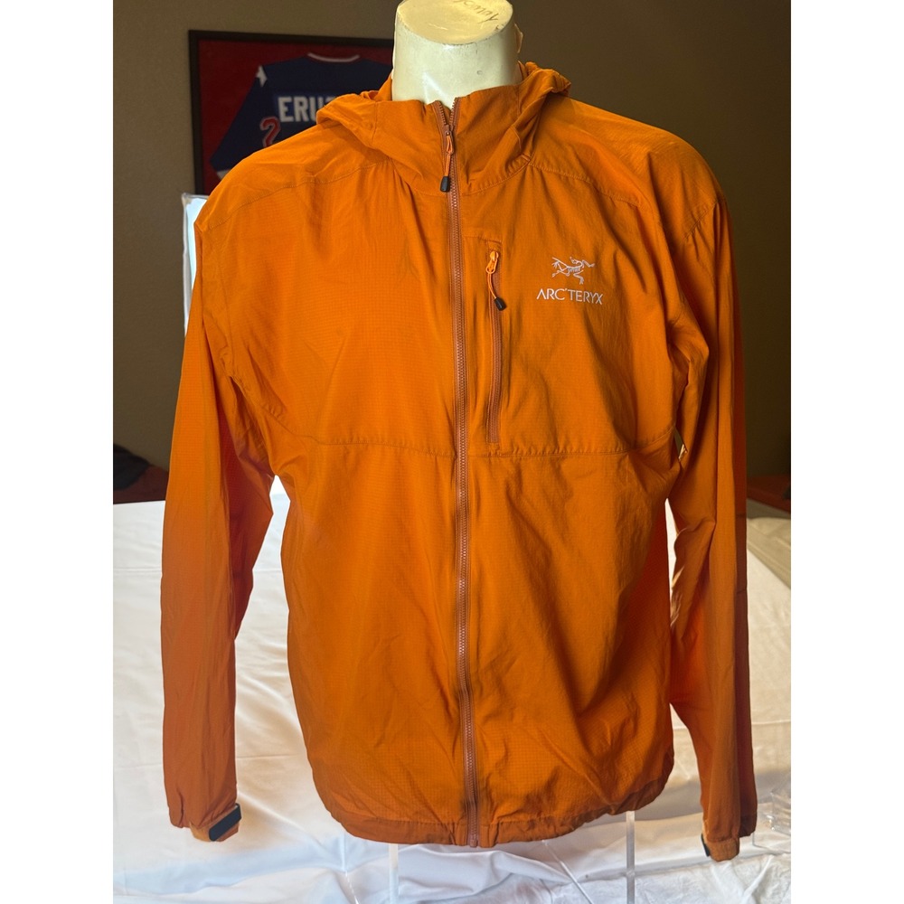 Arc'teryx Squamish Hoody Men's XL Black Lightweight Windbreaker